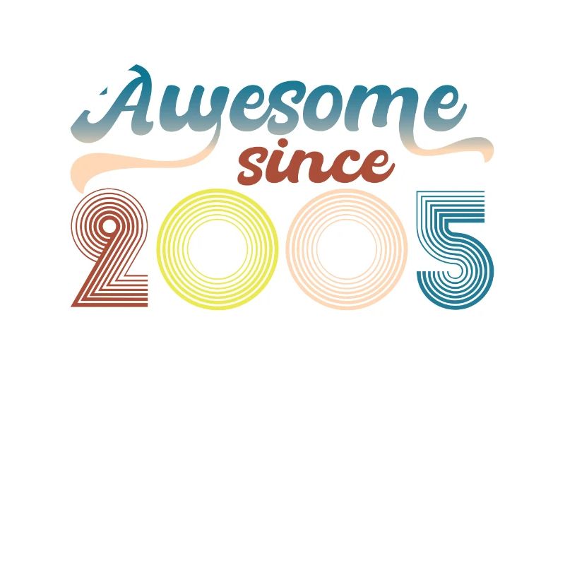 Fantastic since 2005 retro 18th Bitrthday