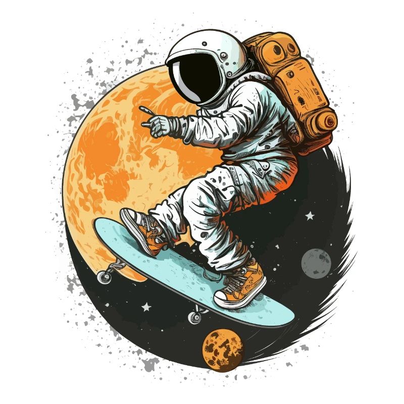Cosmic Skateboarding