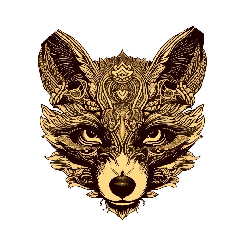 Fuchs Kopf Tier