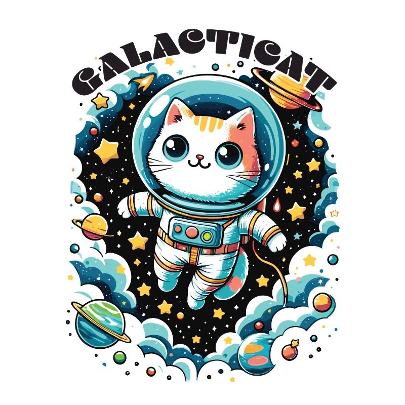 Galacticat Kitten Astronaut Space Cat