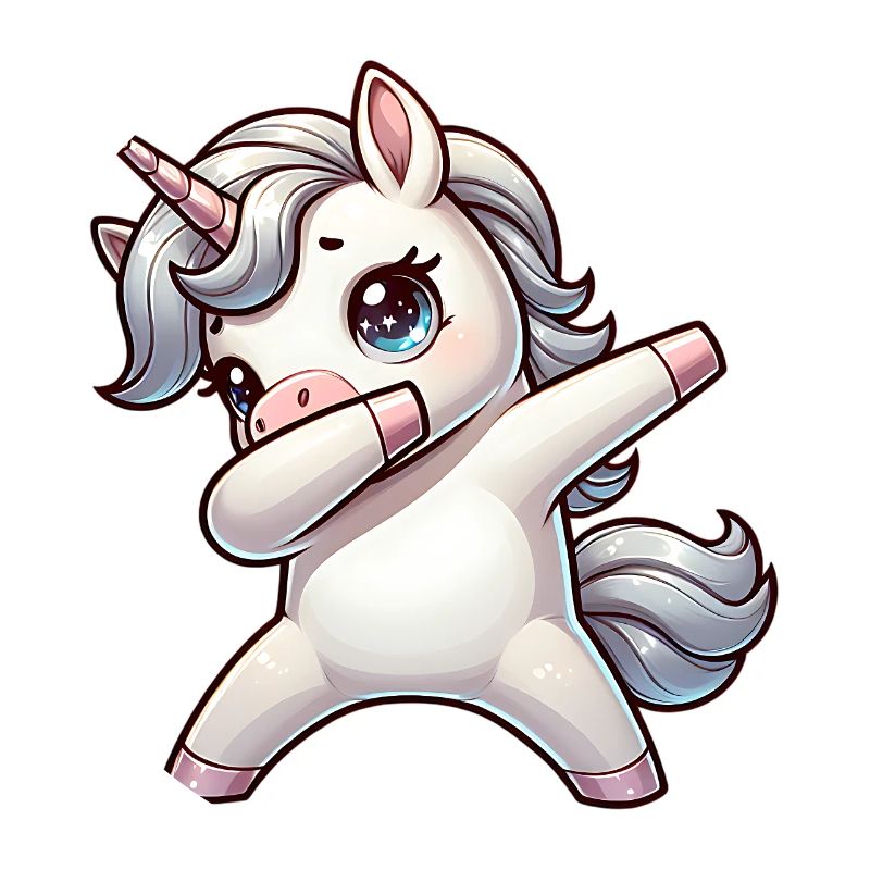 Licorne dab danse