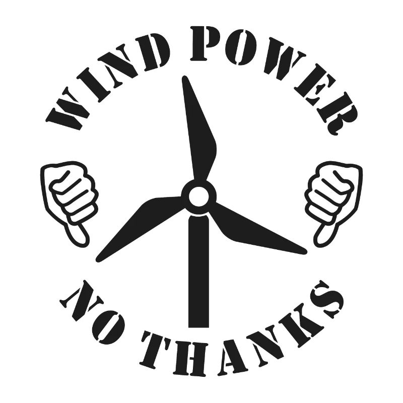 Wind Power No Thanks, Thumbs down
