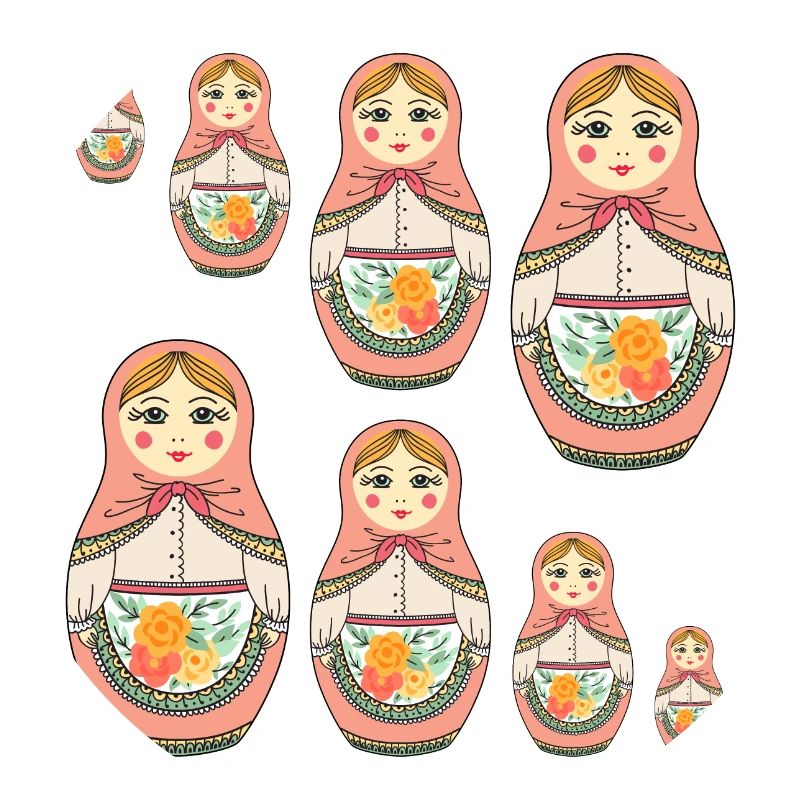 Poupée Matrouchka Russie Babouchka