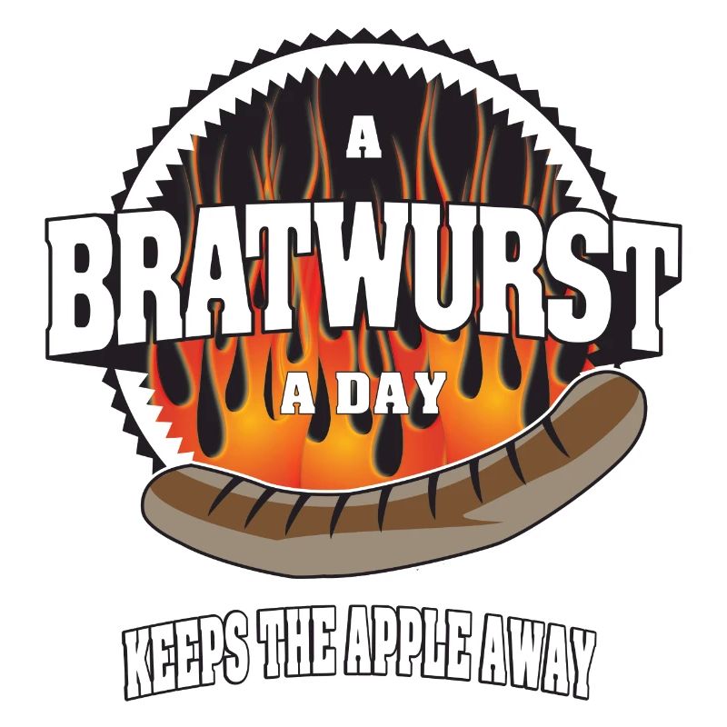 A Bratwurst a day keeps the apple away