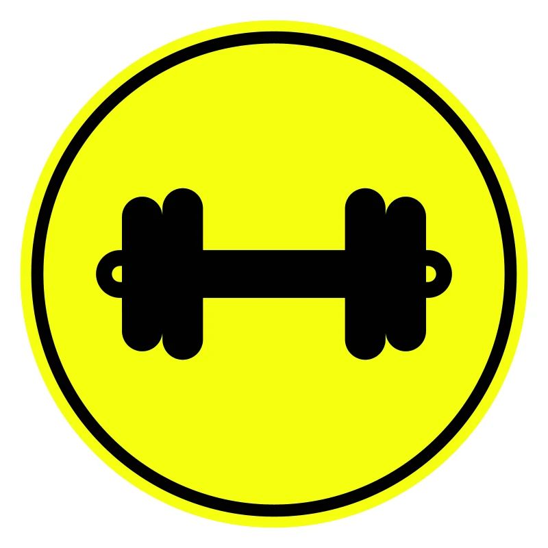 Dumbbell weights icon