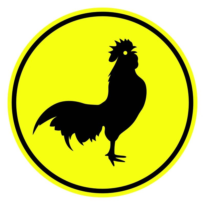 Hahn Tier silhouette