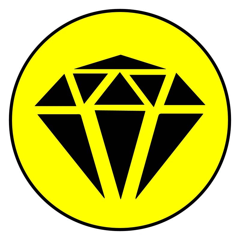Diamond Icon Circle