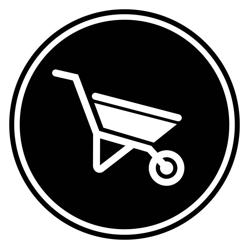 Symbole de brouette