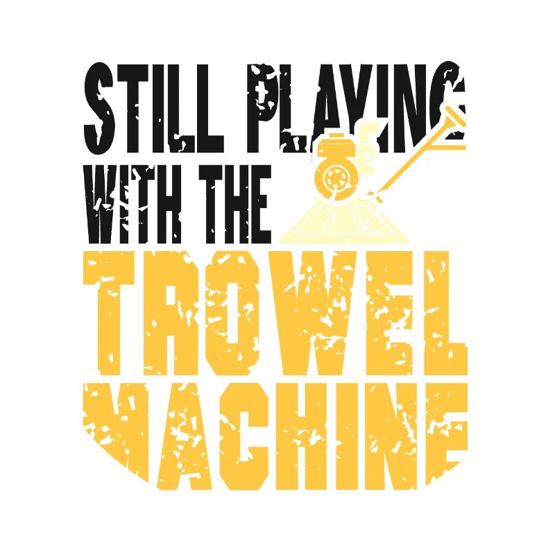 Concrete construction design for construction workers and construction site