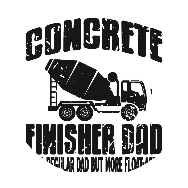 Concrete construction design for construction workers and construction site