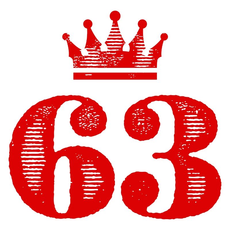 63 Number crown