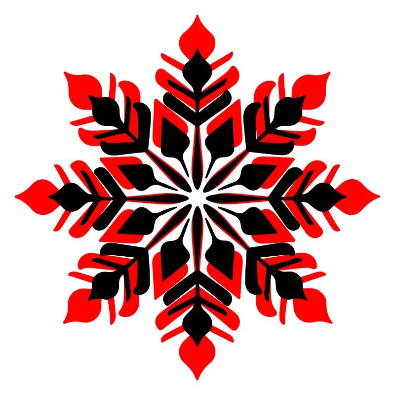 Icône de flocon de neige d’hiver