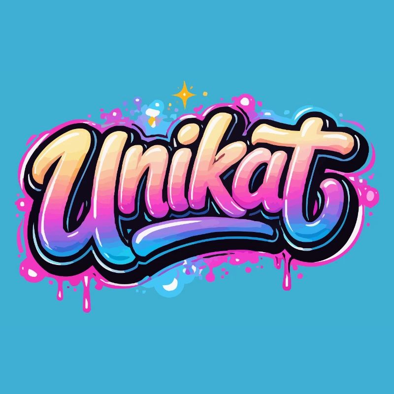 Unikat Graffiti Neon
