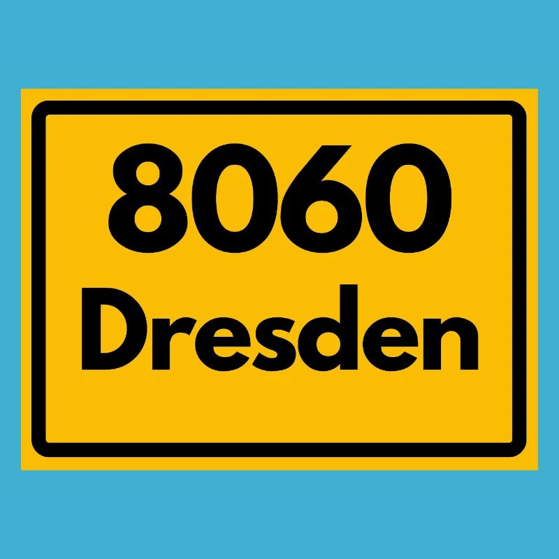 ANCIEN CODE POSTAL 8060 DRESDE, SAXONY