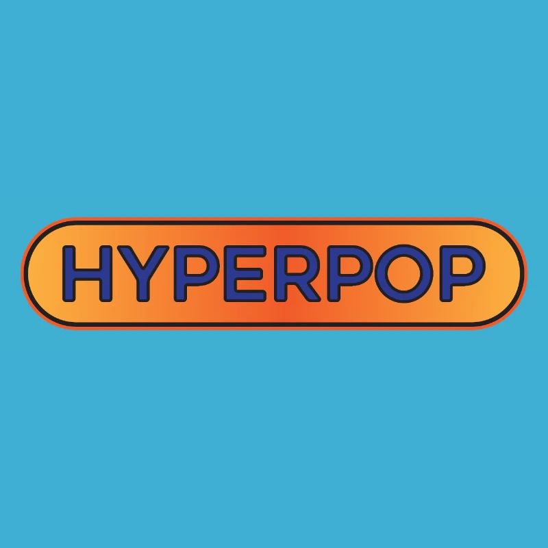 Hyperpop Musique Cool Danse Esthétique Graphique