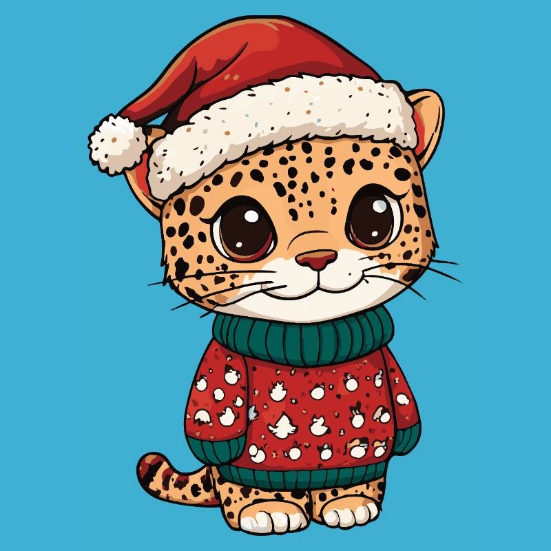 Noël de Noël léopard