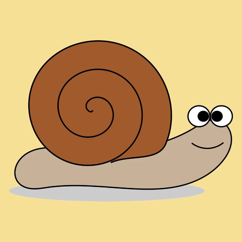 Brown escargot