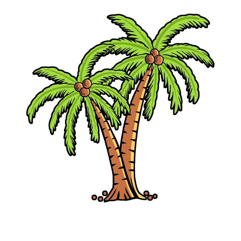 Palm trees