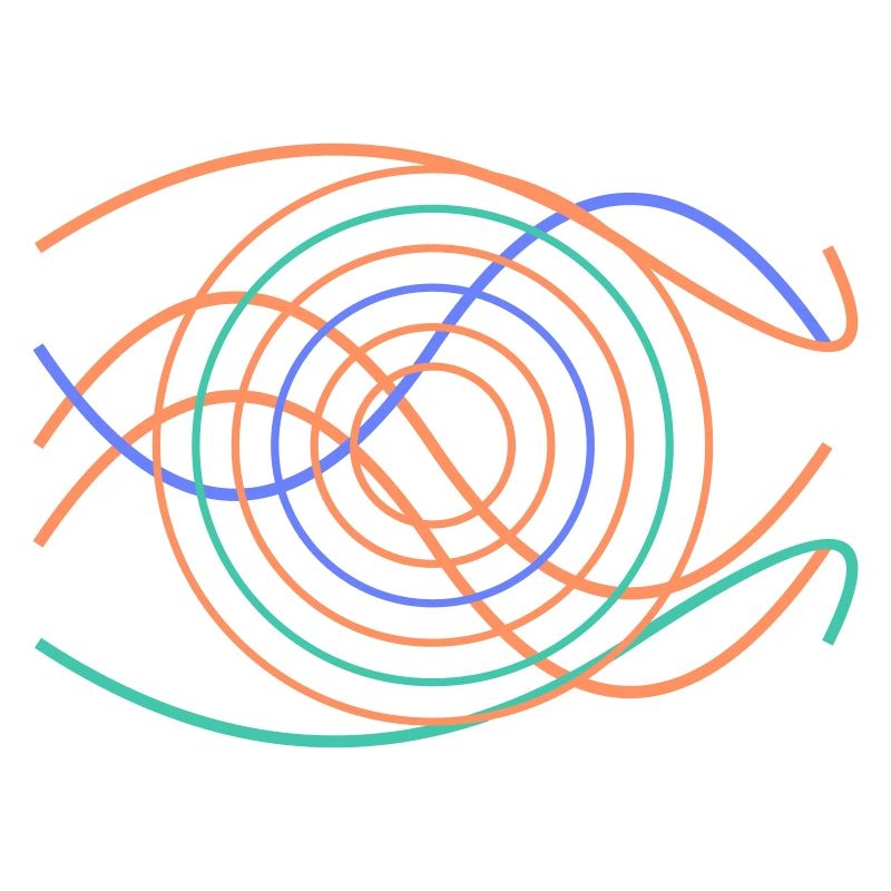 Abstract wave design