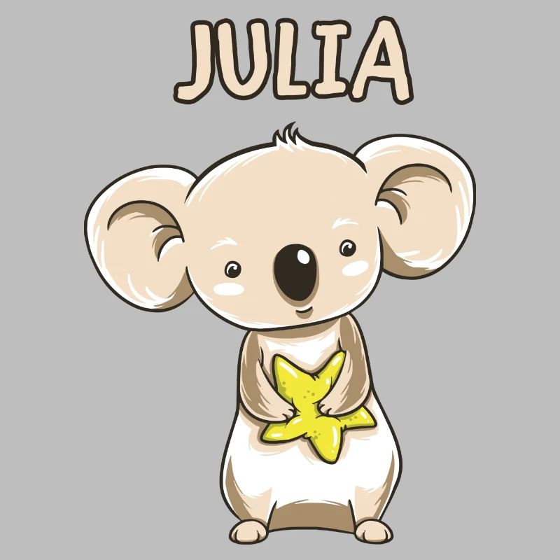 Koala lustig Kind Julia Geschenk Geburtstag Kopie