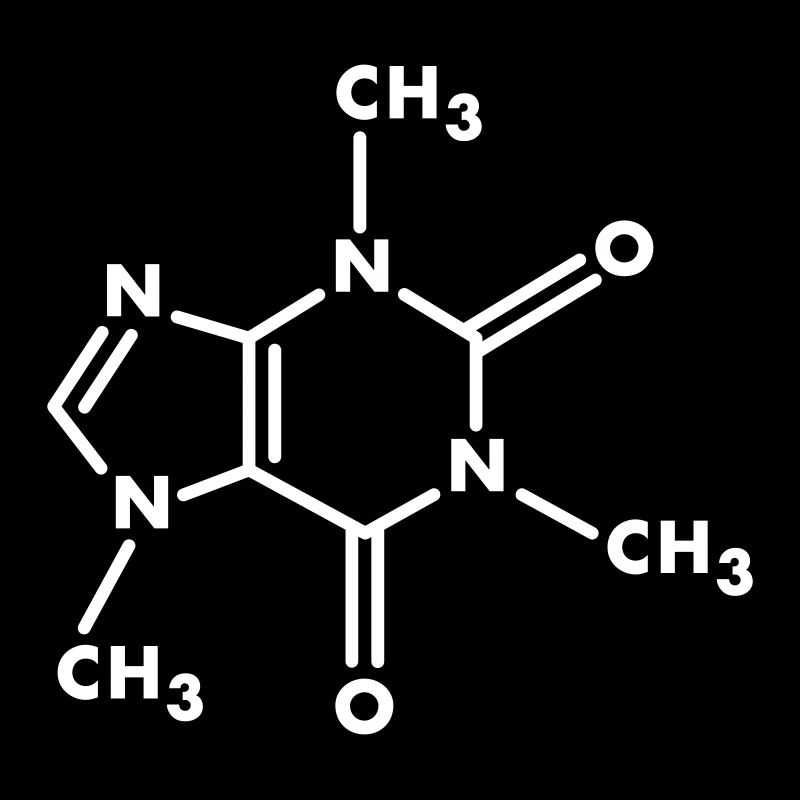 Coffein Molekül