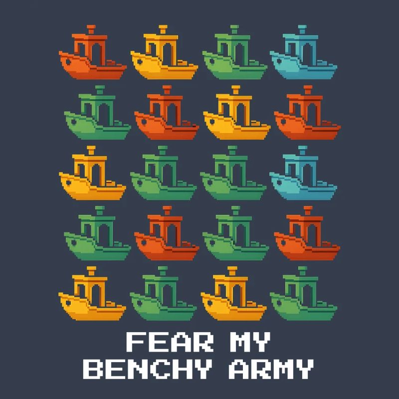Benchy Army | 3D Printing Test Model Calibration