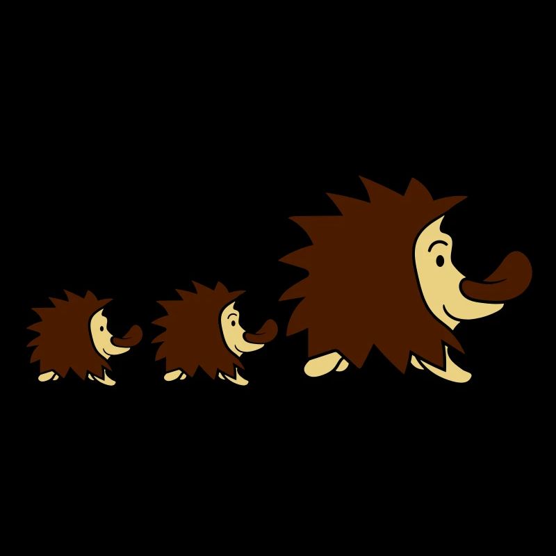 doux petit hérisson mignon