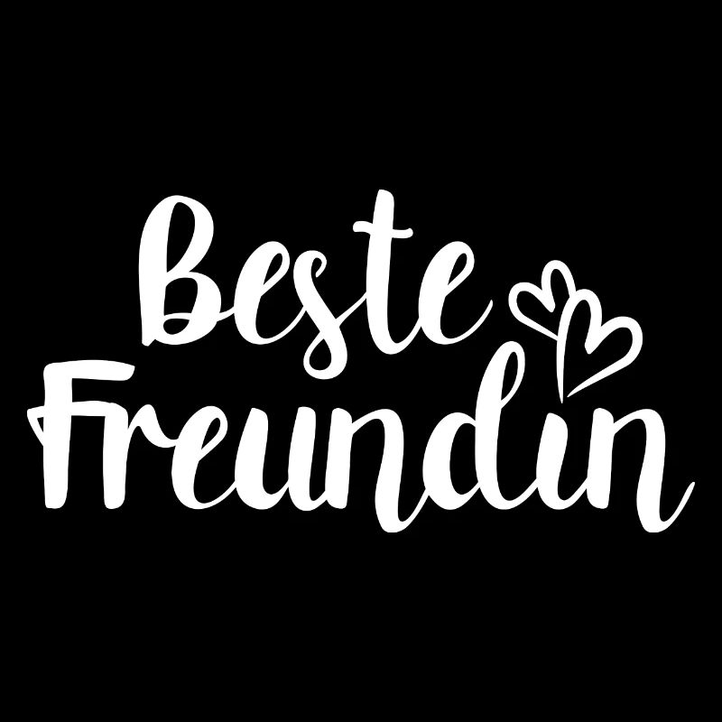 Beste Freundin Herzchen