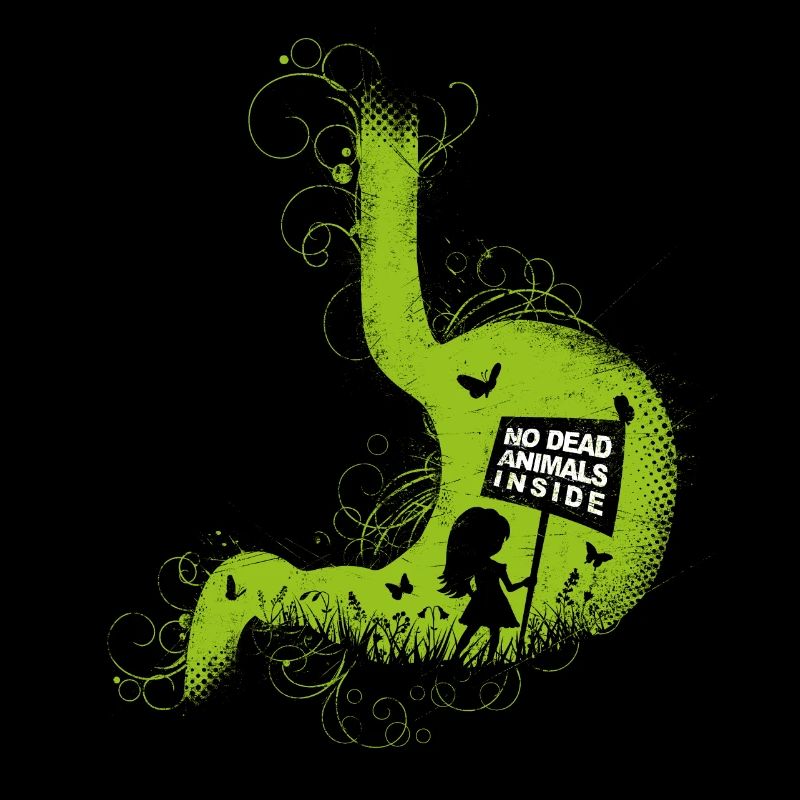 NO DEAD ANIMALS INSIDE (GIRL)