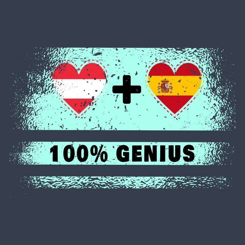 Austria and Spain 100% Ingenious / Gift