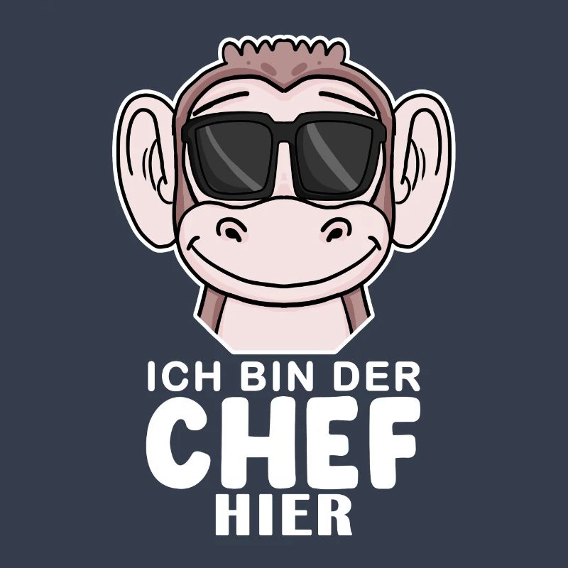 Cool Affe Chef Spruch Sonnenbrille