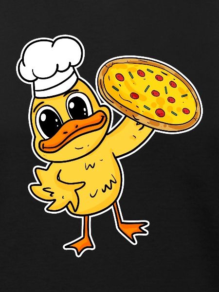 pizza maker pizza chef duck italy