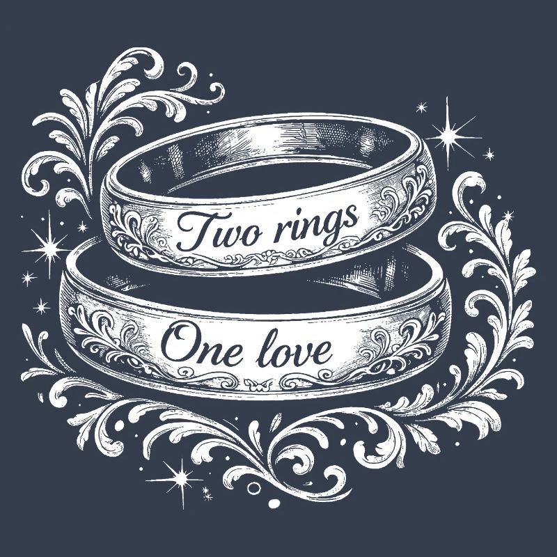 Zwei Ringe Eine Liebe