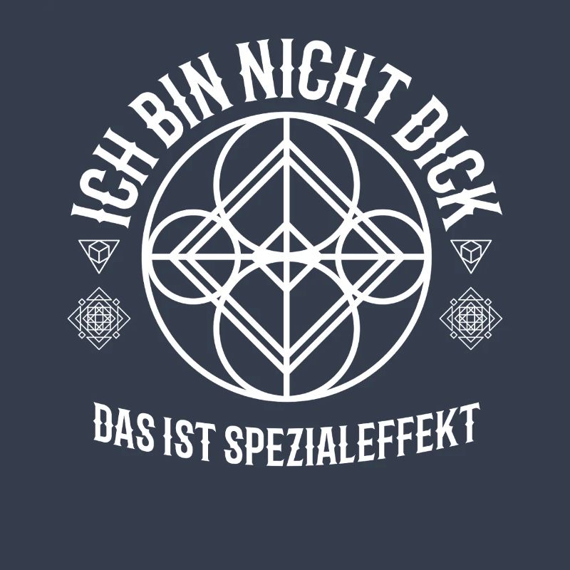 Ich bin nicht dick Das ist Spezialeffekt
