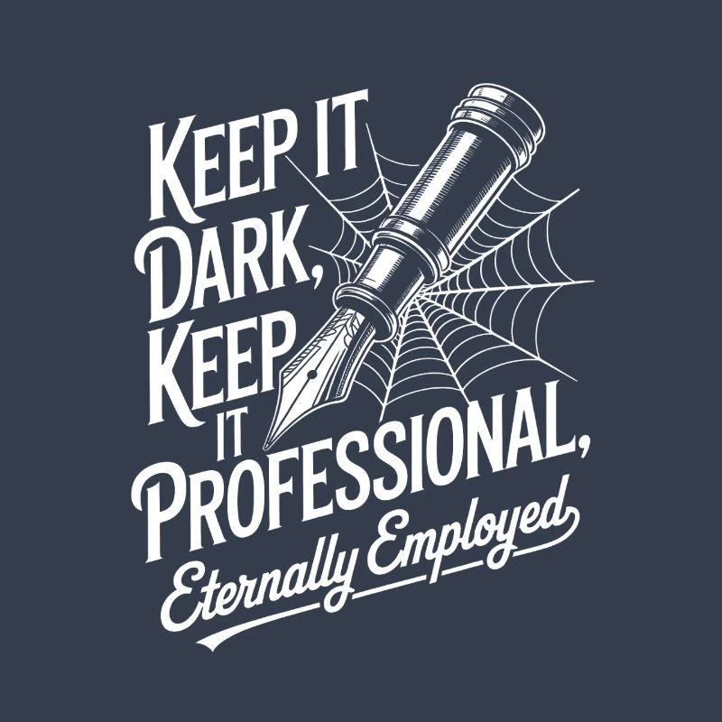 Keep It Dark, Keep It Professional
