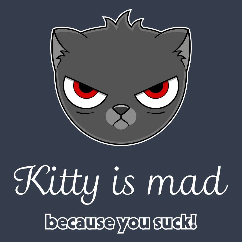chat offensé