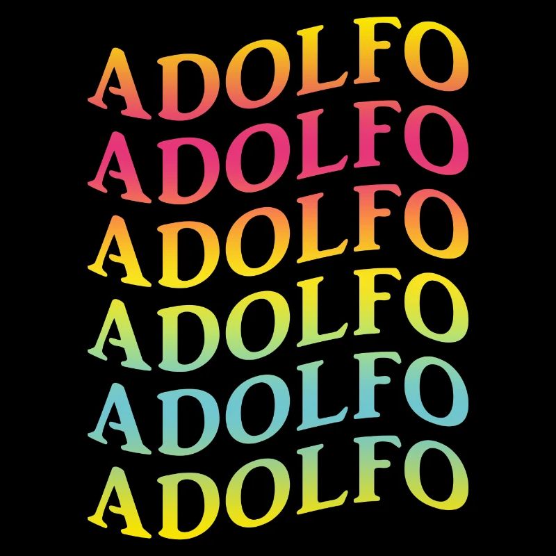 Adolfo wave effect t-shirt t-shirt gift idea