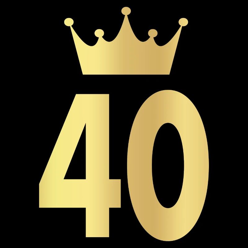 40. Geburtstag vierzig Geschenk