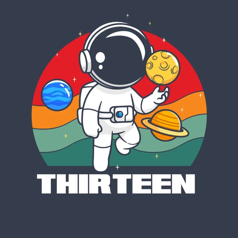 Space adventures for thirteen-year-olds