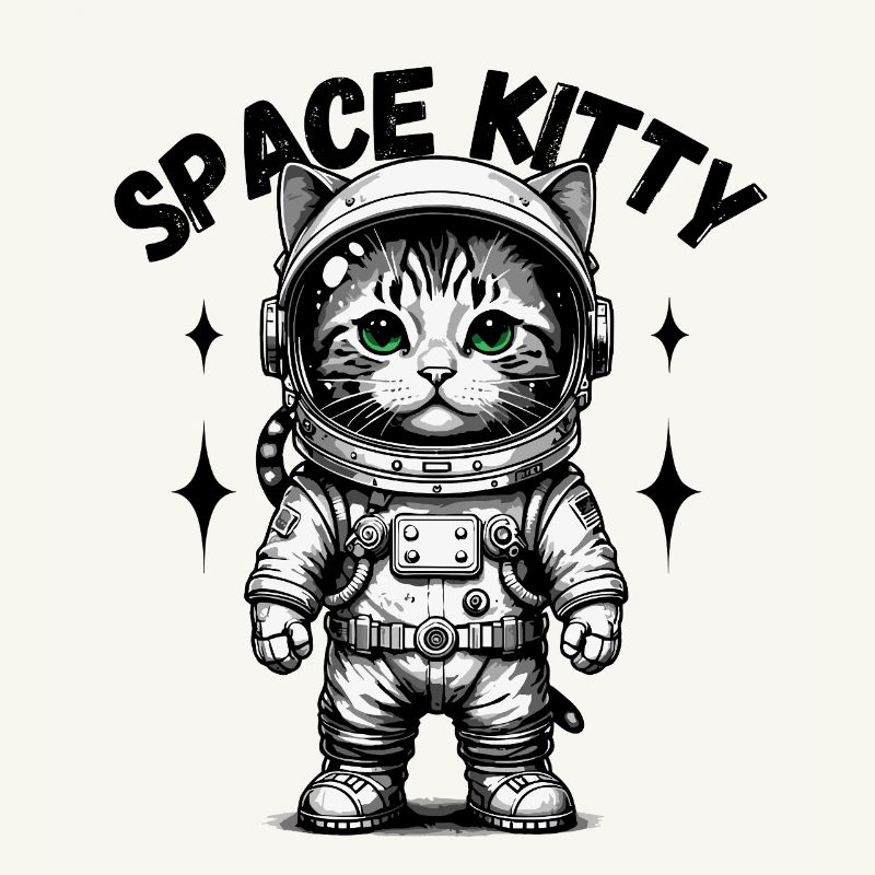 Cat Space Kitty Space Astronaut Carnival Fun