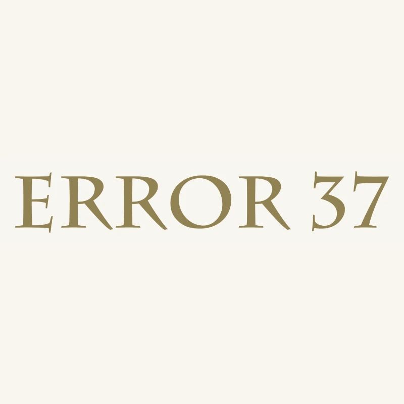 Error 37