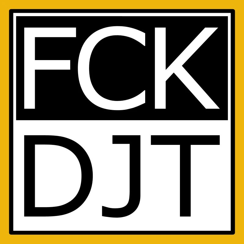 Provocative Block Typography Protest