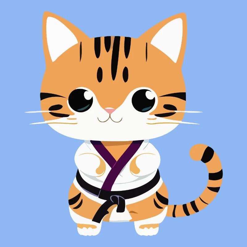 Chatons de karaté