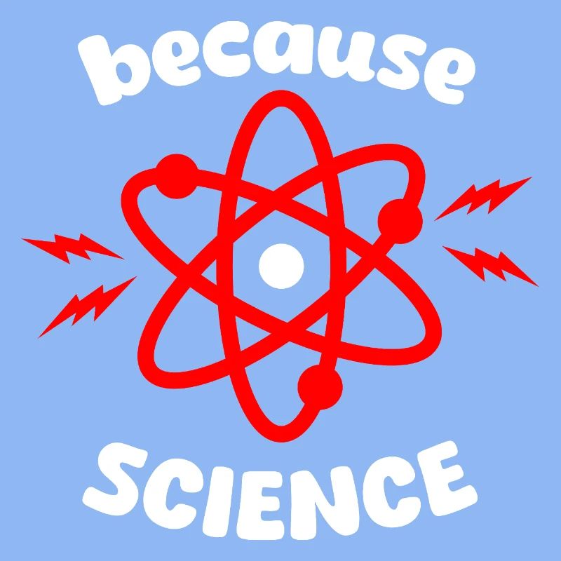 Because Science Atom Red