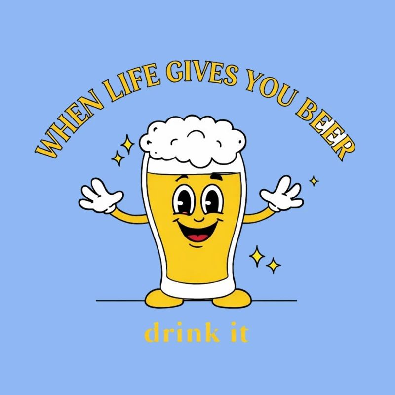 Devise de la bière Devise Cartoon
