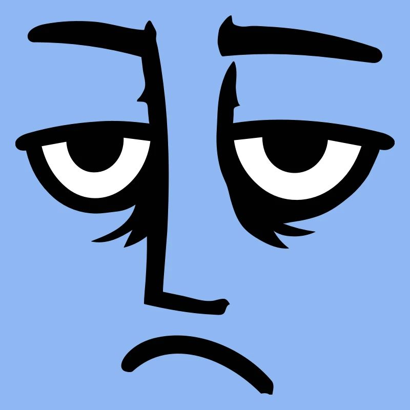 Grumpy sad disappointed face funny