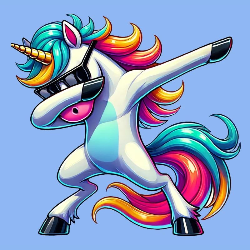 Dab Einhorn Dabbing Einhörner Unicorn Mädchen