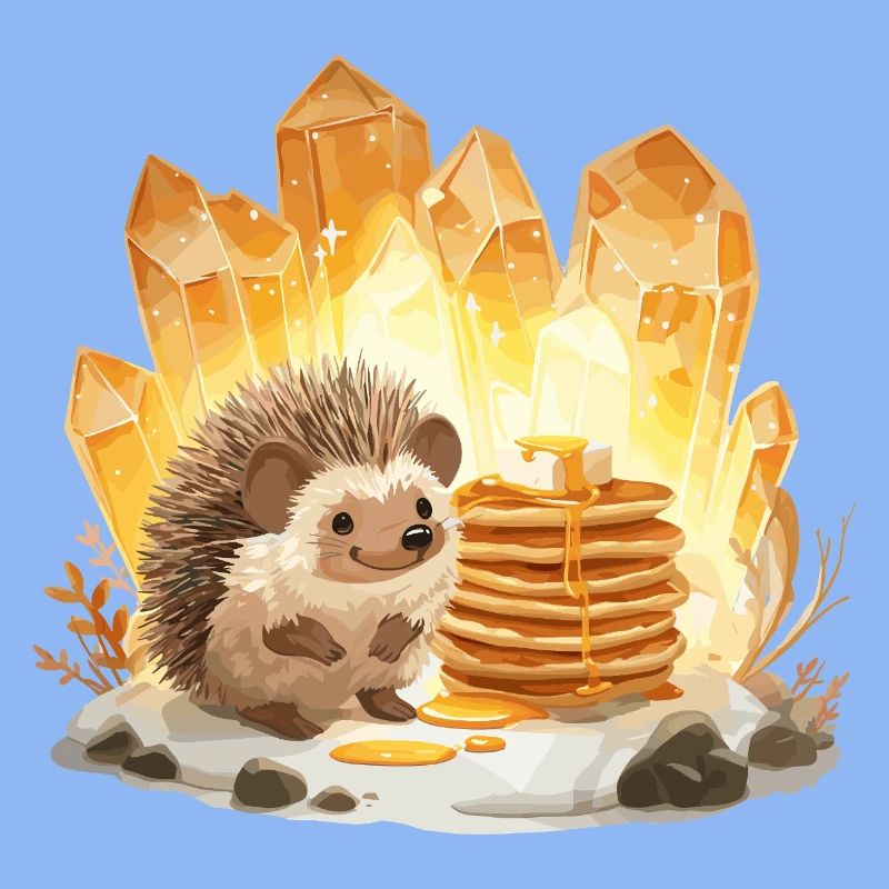 Hérisson & Cristaux Pancake