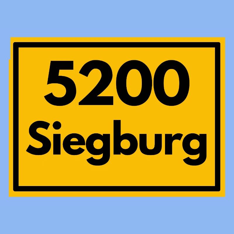 OLD POSTCODE POSTCODE RETRO SIEGBURG - RHEIN SIEG