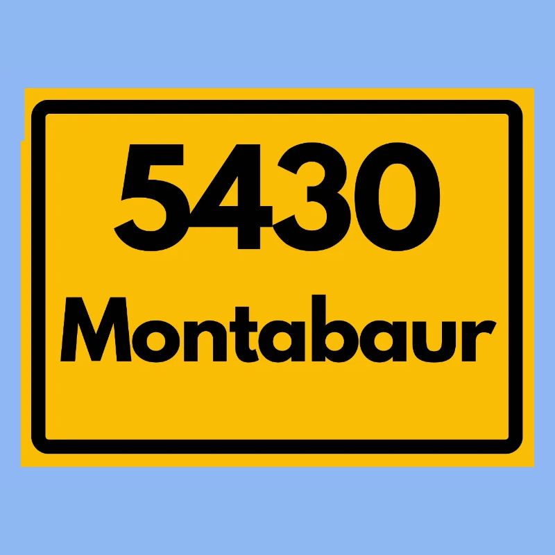 ANCIEN CODE POSTAL RETRO 5430 MONTABAUR